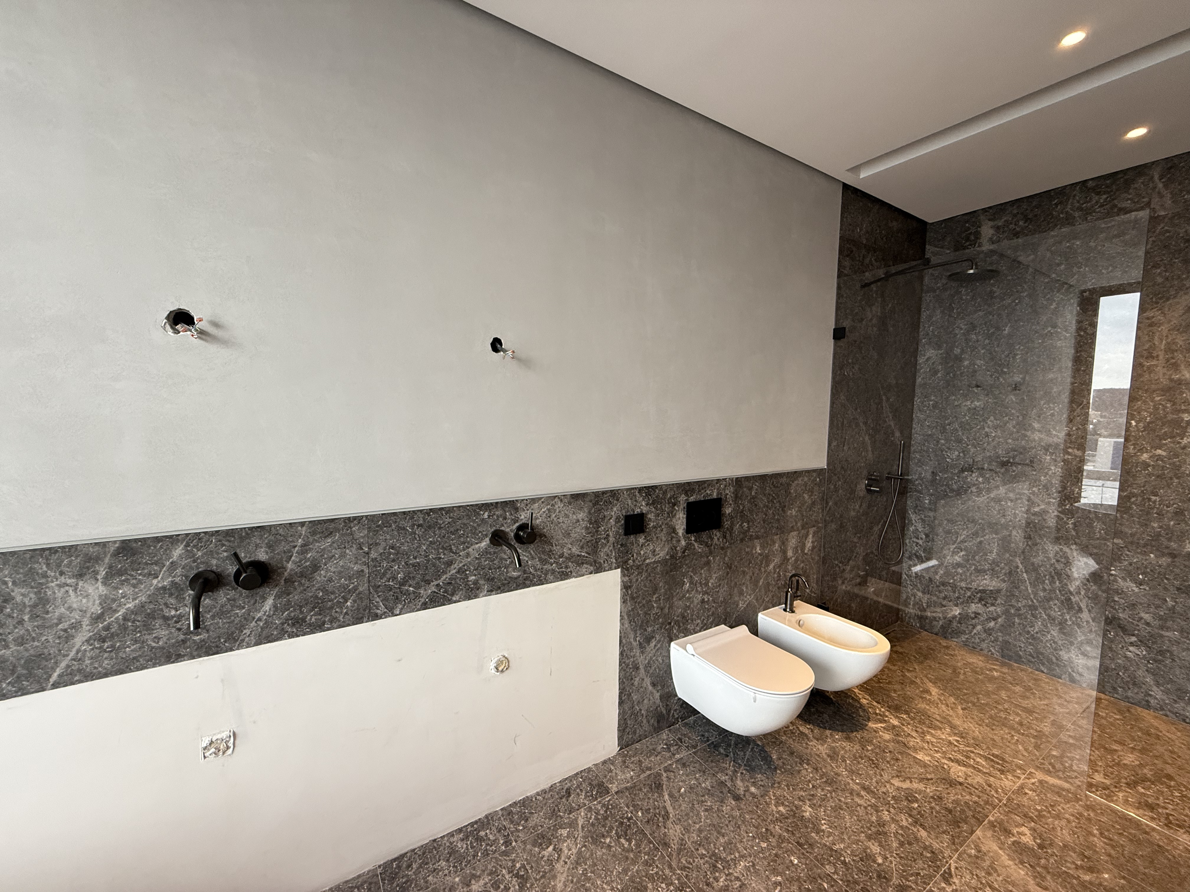 Modern banyo dizaynı ve tasarımı